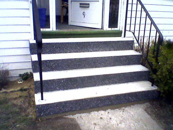 after steps