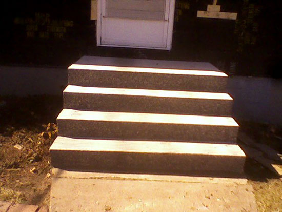 after steps