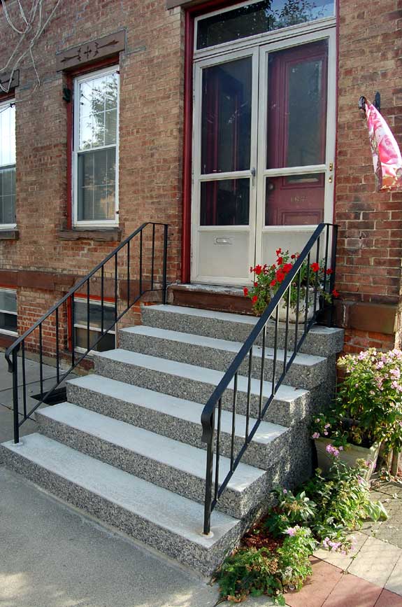installed steps in Troy