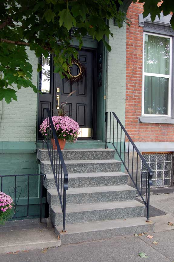 installed steps in Watervliet