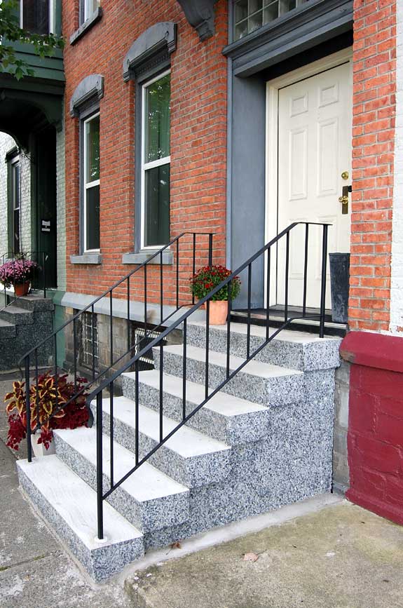 installed steps in Watervliet