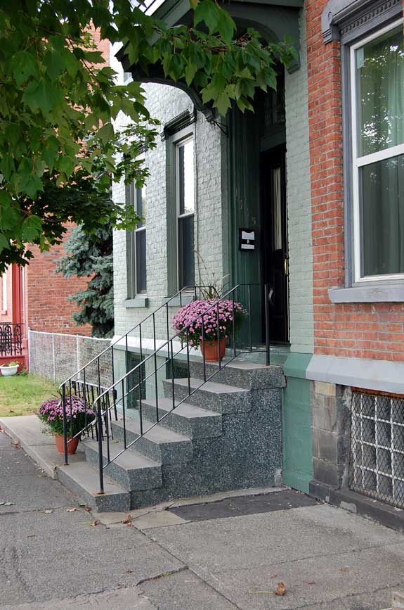 installed steps in Watervliet